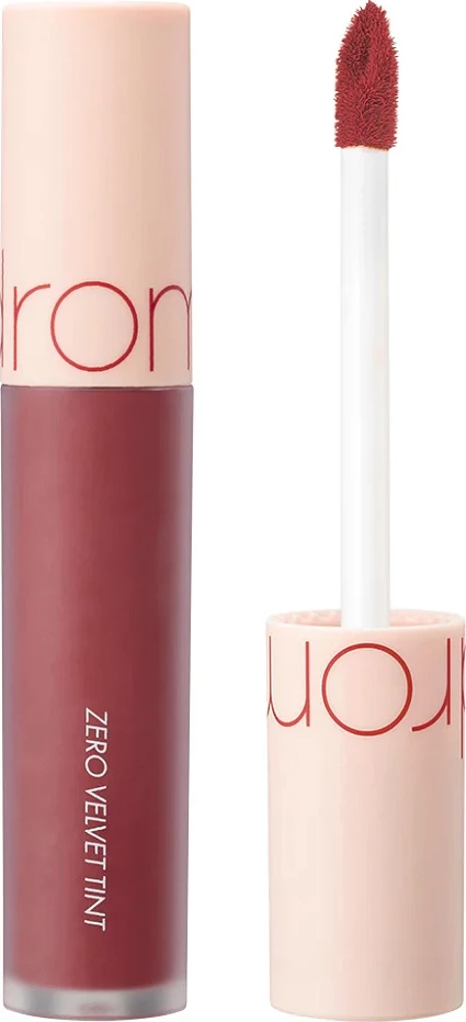 Buzëkuq liquid Rom&nd Zero Velvet Tint 16 Burny Nude për femra 5.5g
