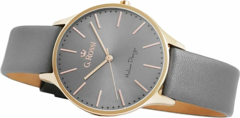 Orë dore femra G. Rossi 10317A8-1B3, gri/rozë e artë, me kuti