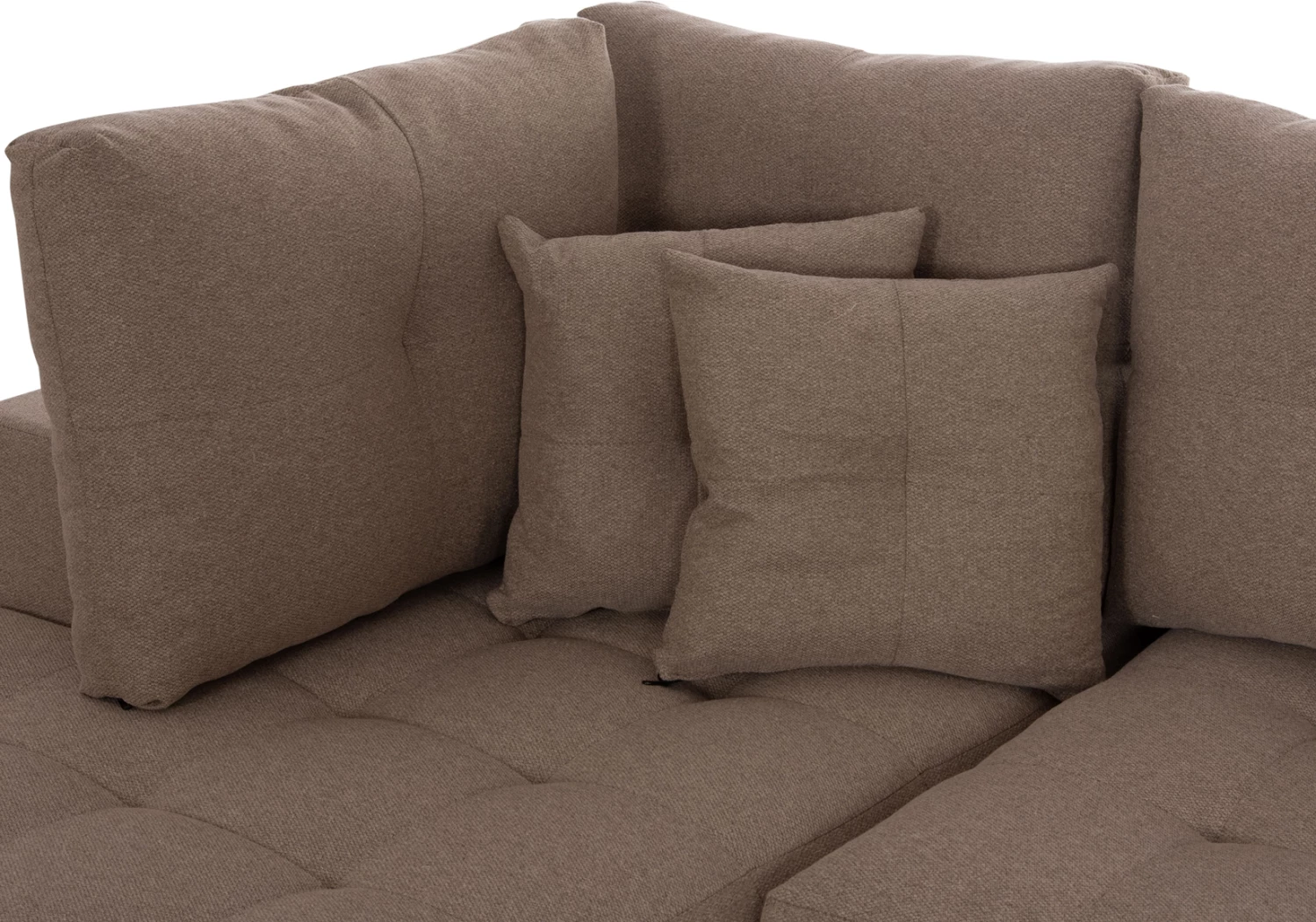 Kënd-sofë me shtrat dhe hapësirë për depo, ngjyrë bezhë, TRENDSTON FH3302.03L, 298x177x95cm