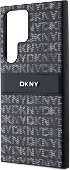 Mbështjellës DKNY Mono Stripe & Metal Logo për Samsung Galaxy S24 Ultra, i zi