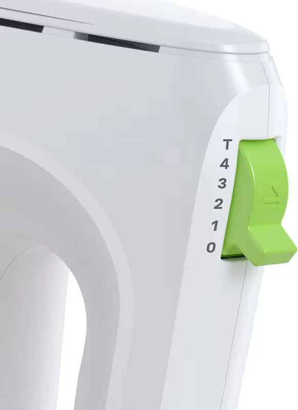 Mikser dore Braun HM1110WH 450 W, 4 shpejtësi + turbo, 2 rrahëse & 2 grepa, i bardhë