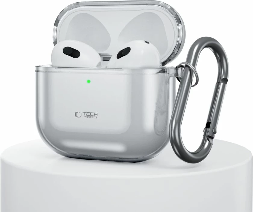 Mbështjellës Tech-Protect FlexAir për AirPods 4, Gri
