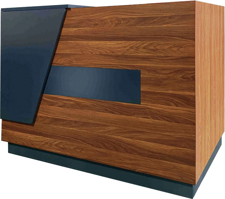 Banak pritjeje profesional Oscar, ngjyrë arre-antracit, 140x65x110cm