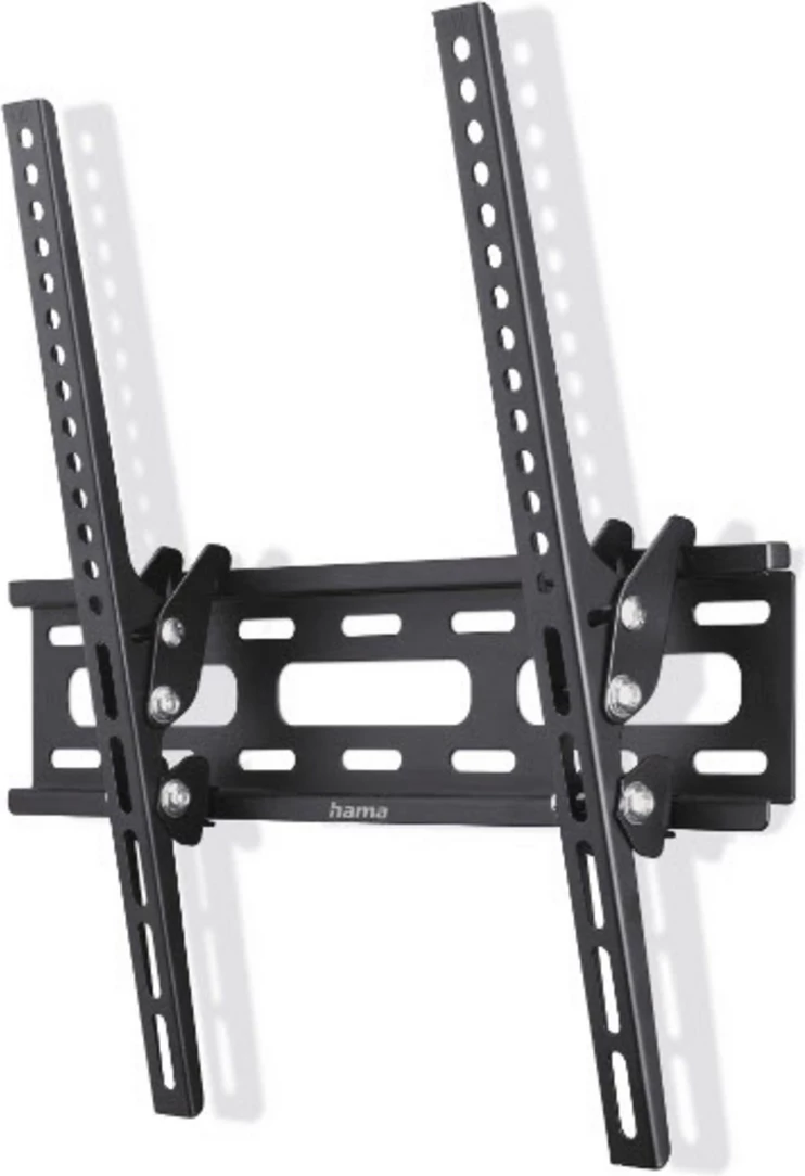 Mbajtës muror TV, Hama, 00220808, për TV deri 75", e zezë