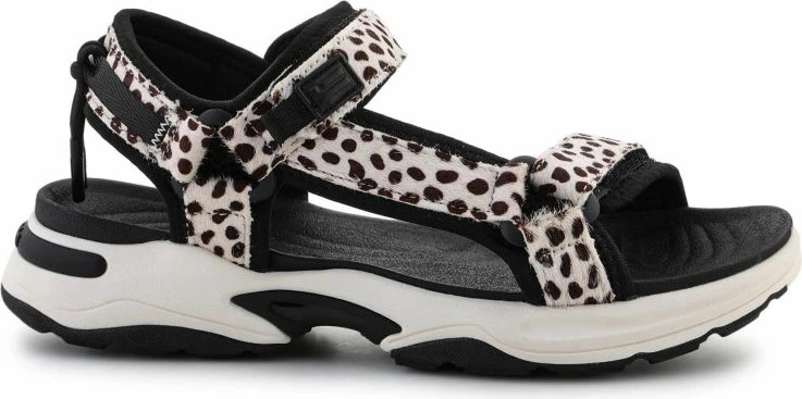 Atlete sandale për femra D.Franklin, kafe/bezhë/zeza