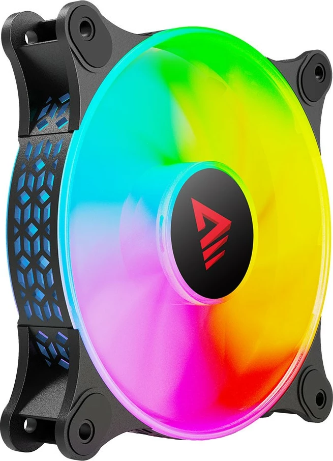 Ventilator kompjuteri Savio BLAST 120mm ARGB, 3-pin 5V, 4-pin 12V, i zi