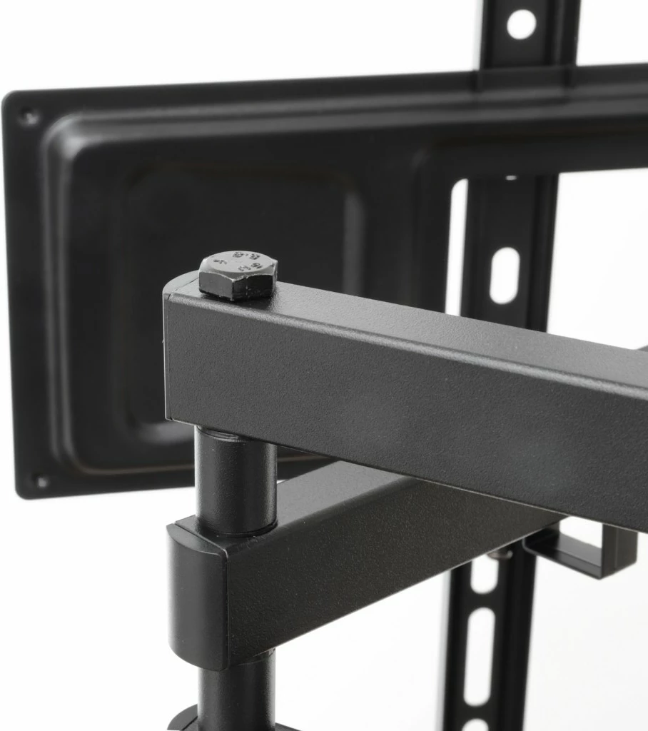 Mbajtës muri për TV ART RAMT AR-85, 32-70", metal, i zi, rregullim vertikal/horizontal, qoshe