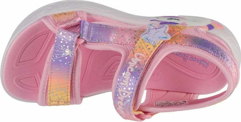 Atlete fëmijësh Skechers, rozë