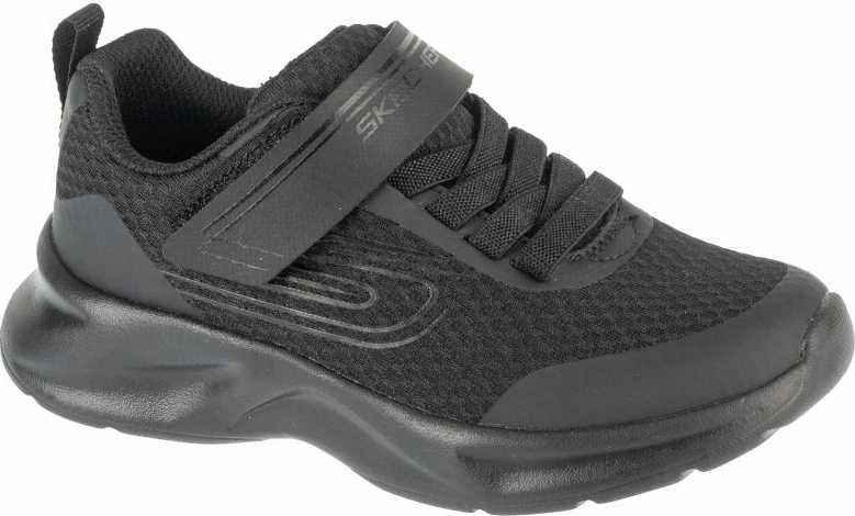 Atlete fëmijë Skechers, të zeza