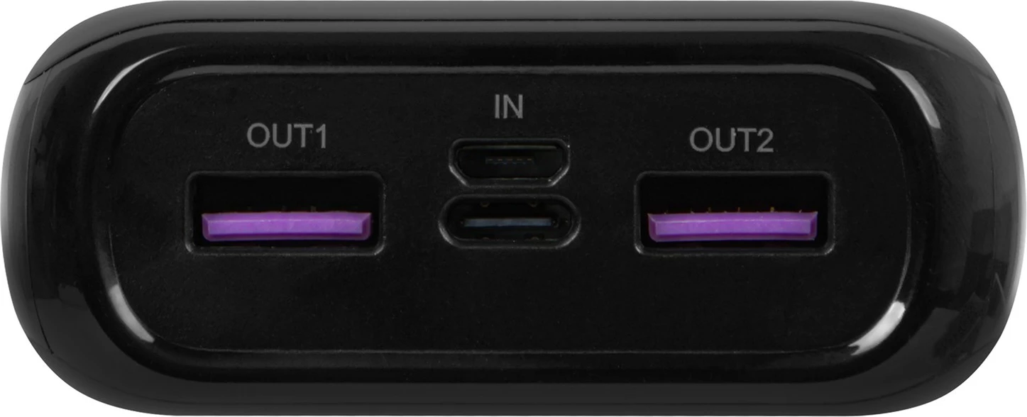 Power bank BLOW PB20F 20000mAh PD 20W, 4 porta, e zezë