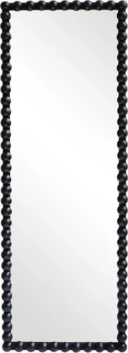 Pasqyrë muri Ledalo, dru i zi, 45x4.5x130cm