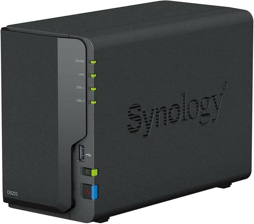NAS Synology DS223+ me 2x HAT3310-12T (2x 12TB)