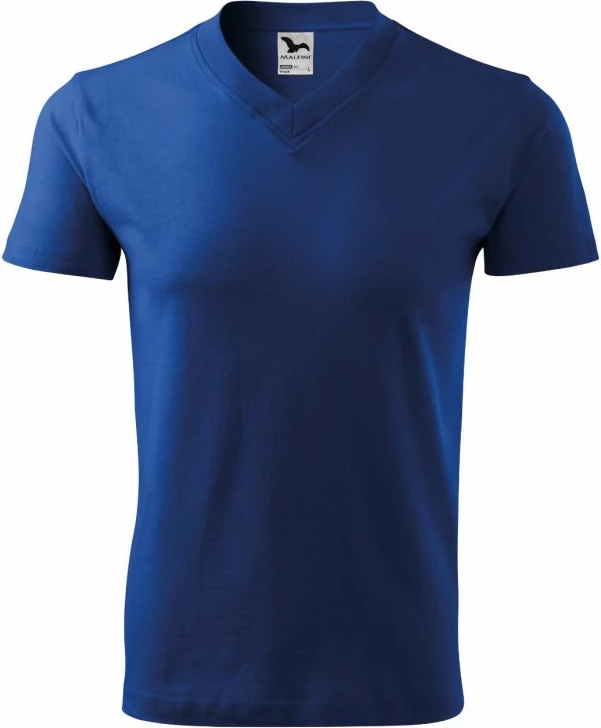 Maicë Adler me qafë V për meshkuj dhe femra, blu