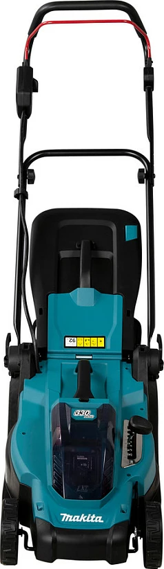 Kositës bari Makita DLM330Z, 18V, 33cm, me bateri, zi/turkuaz