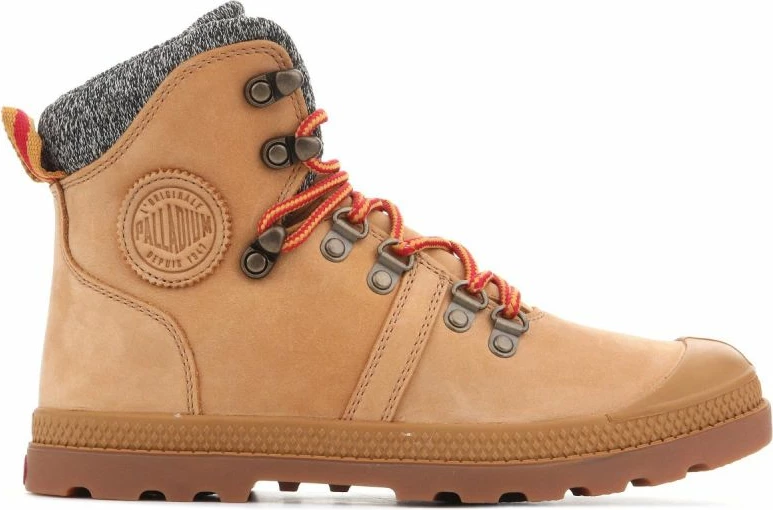 Çizme Palladium Pallabrouse për femra, ngjyrë kafe