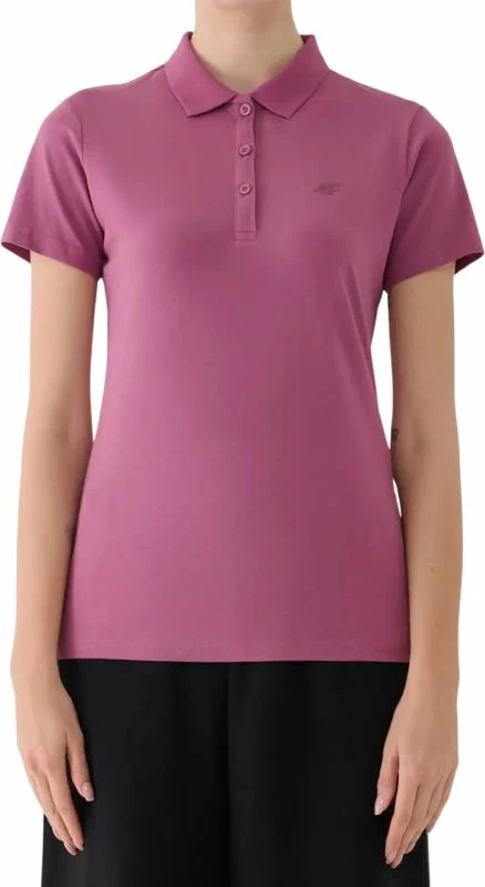 Maicë polo për femra 4F, burgundy