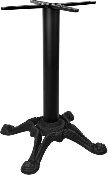 Baza prej gize për tavolinë, 58x58x75cm, e zezë, FH407