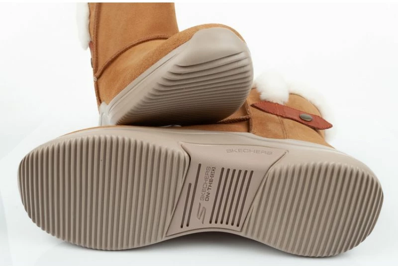 Çizme dimërore për femra Skechers, ngjyrë kafe