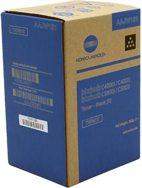 Toner, Konica Minolta, TNP-81 (AAJW151), rendiment 9.800–23.700 fletë, i zi