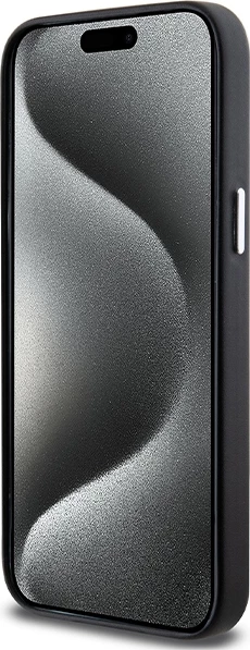 Mbështjellës BMW Signature Wrapped Metal MagSafe për iPhone 15 Pro Max, i zi