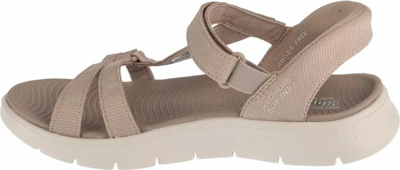 Sandale Skechers për femra, bezhë