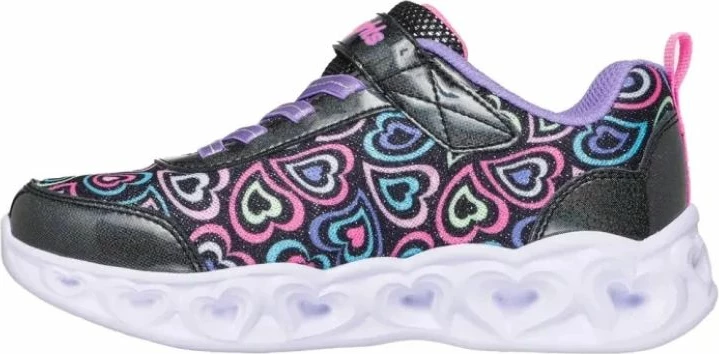 Atlete për fëmijë Skechers, të zeza/shumëngjyrëshe