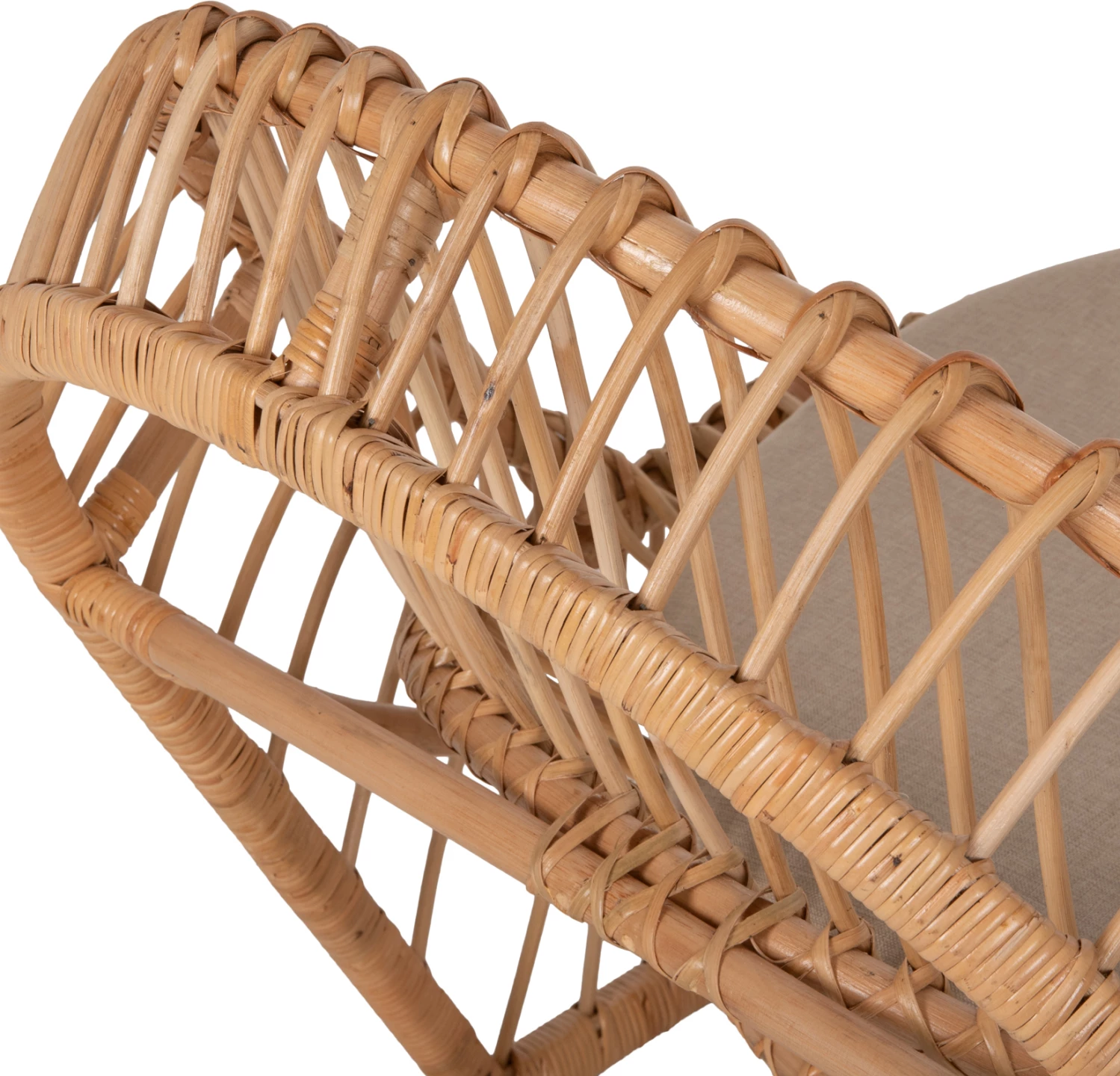 Karrige Entropy FH9840.01, ratan natyral, jastëk krem, 80x97x85H cm