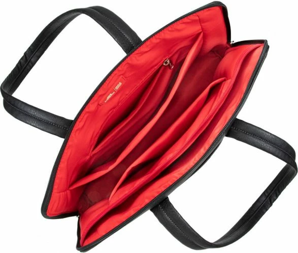 çantë laptopi RIVACASE 8992 14\" PU leather e zezë