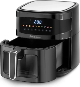 Fritezë ajri UFESA Raven 72805983 1700W 6L ekran touch, e zezë