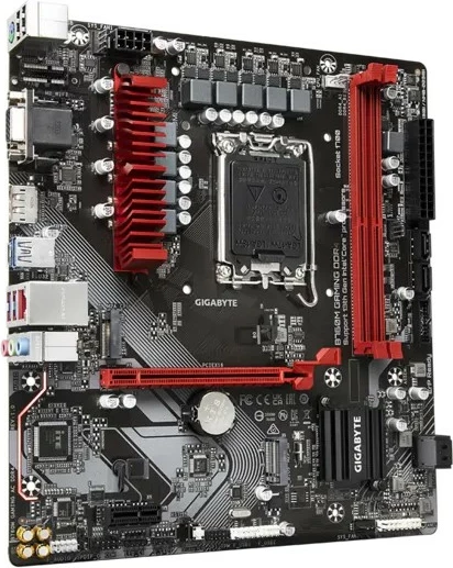 Pllakë amë Gigabyte B760M GAMING DDR4, micro ATX, Socket LGA1700, e zezë