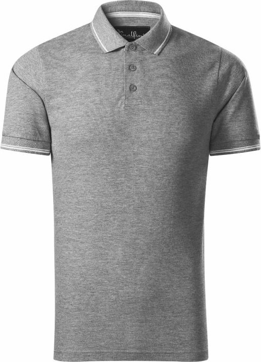 Polo maicë Malfini për meshkuj, gri