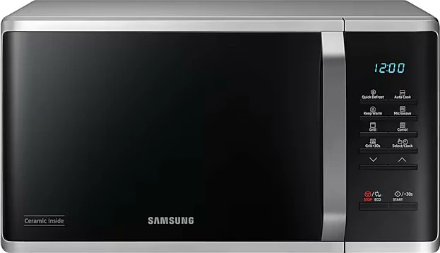 Mikrovalë me grill Samsung MG23K3523AS/E2, 23L, Argjend