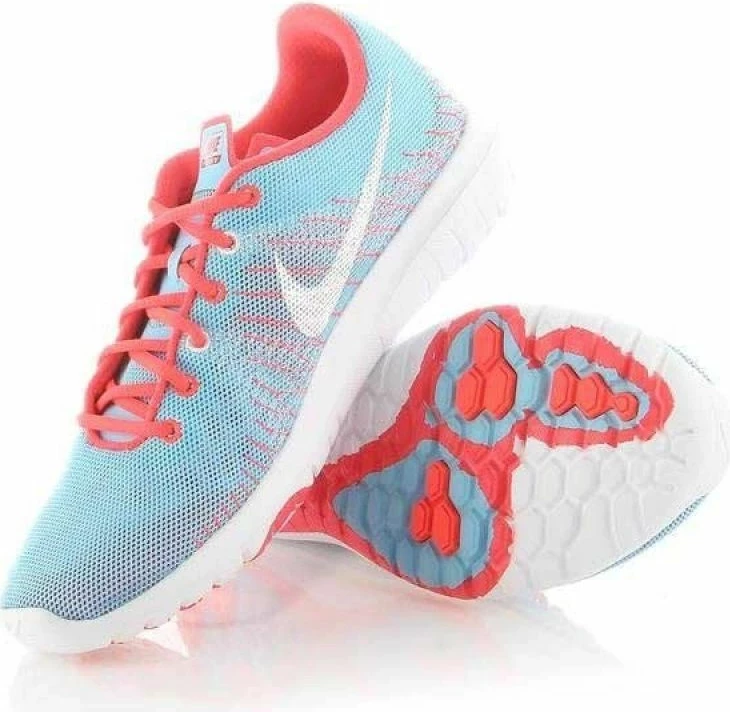 Atlete sportive Nike për femra, kaltër/portokalli