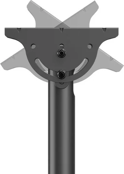 Mbajtës tavani për TV/monitor Neomounts CL35-440BL16L, 37-70 inç, 50 kg, i zi