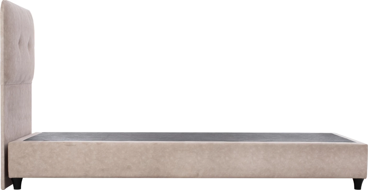Krevat DOLORES FH649.22, pëlhurë T.NUBUCK, 90x200 cm, pa hapësirë ruajtjeje