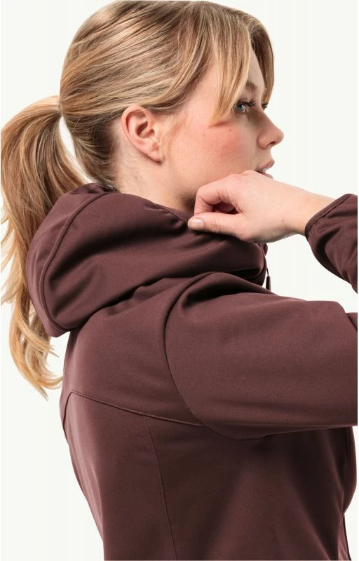 Jakne për femra Jack Wolfskin, e kuqe