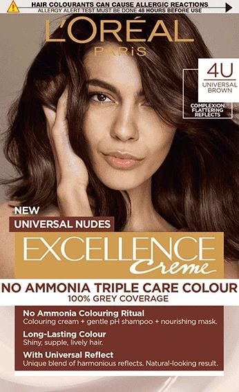 Ngjyrë për flokë Loreal Exellence no. 4U