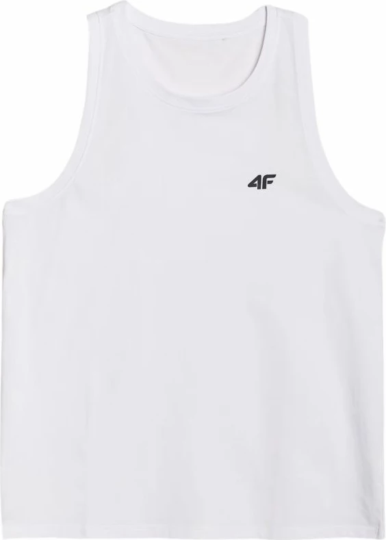 Maicë pa mëngë për meshkuj 4f, e bardhë