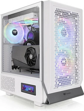Kasë Thermaltake Ceres 300 TG ARGB Snow White