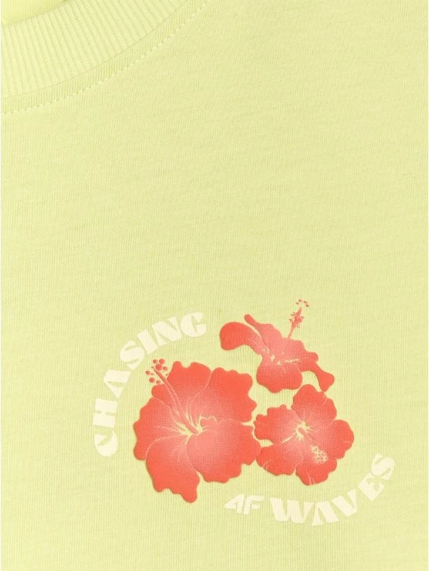 Maicë oversize për femra 4F, me print