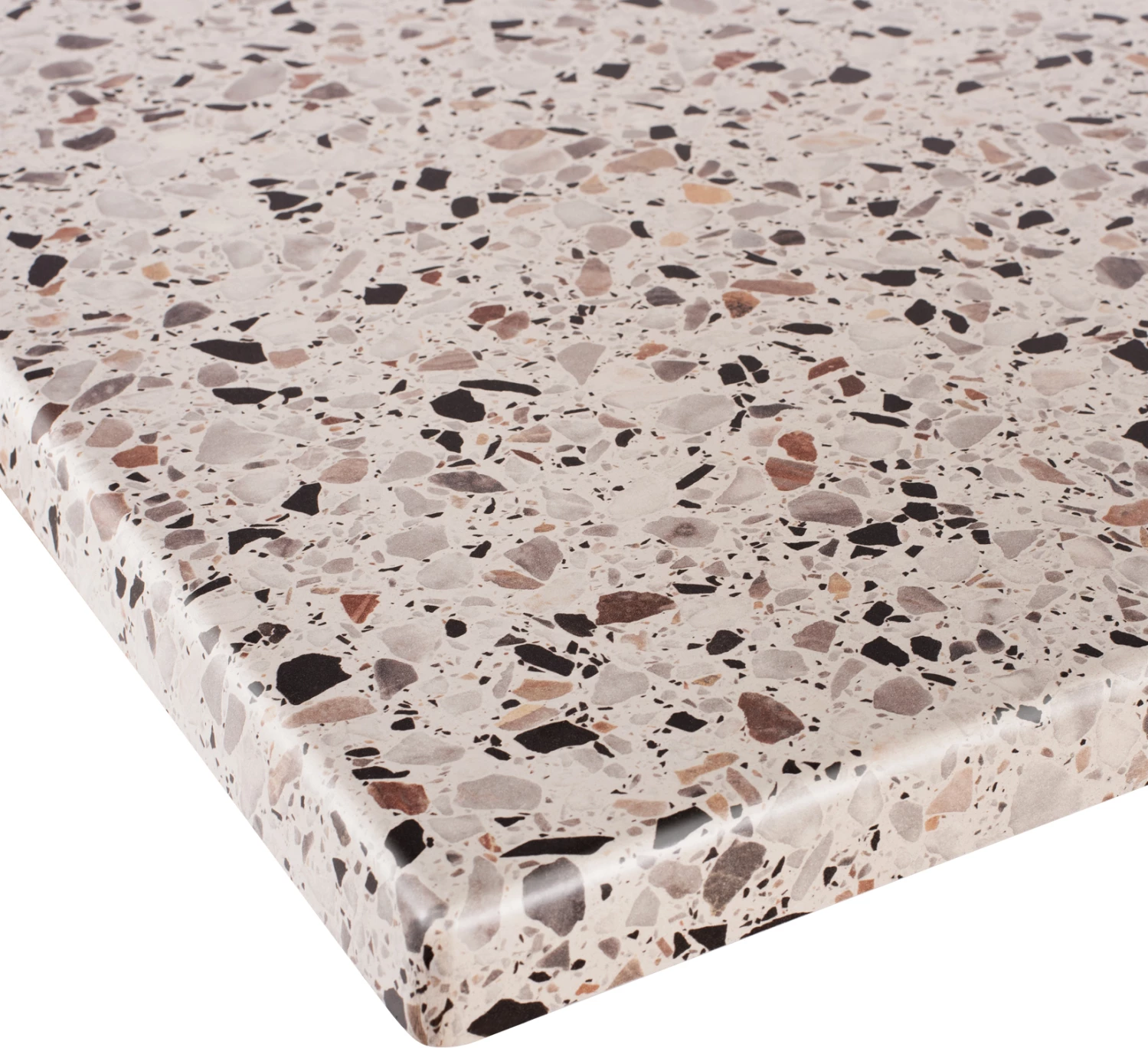 Sipërfaqe Tavoline katrore, ngjyrë terrazzo, FH5229.16, 60x60cm