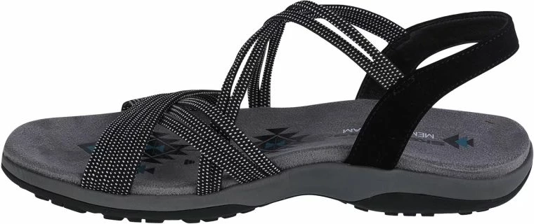 Sandale Skechers për femra, të zeza