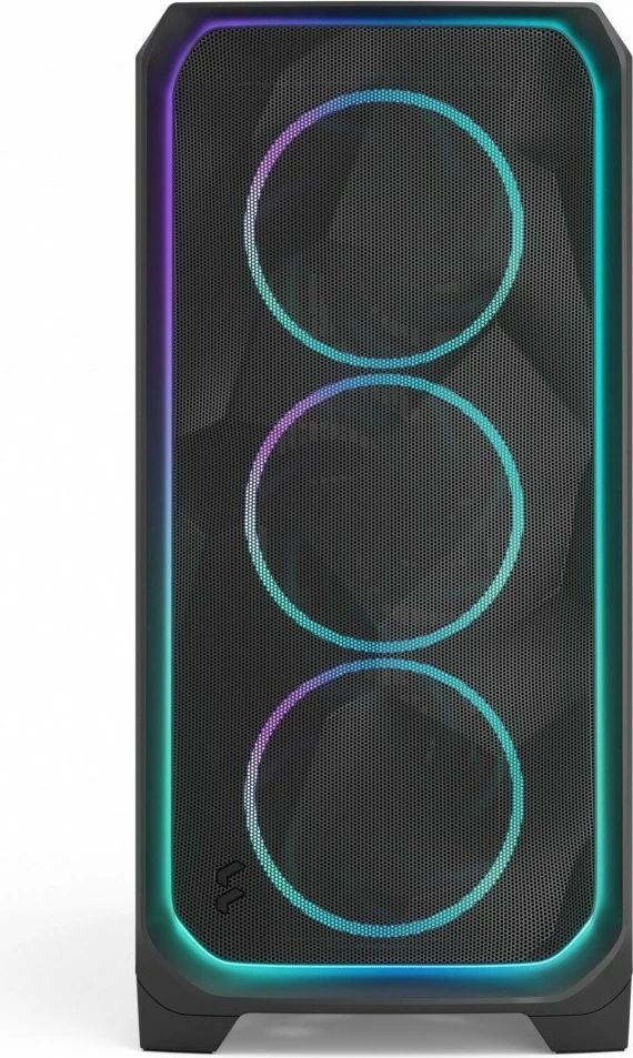 Kasë Fractal Design Meshify 3 XL Ambience Pro RGB BlackTG Light Tint, Tower, e zezë