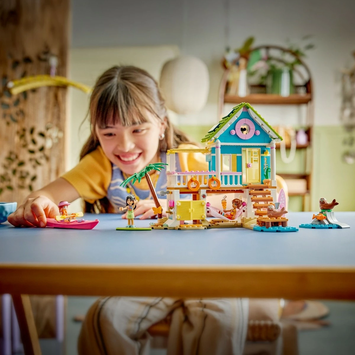 Set ndërtime, LEGO Friends, 42699 Beach House with Seals, 400 pjesë, 7+