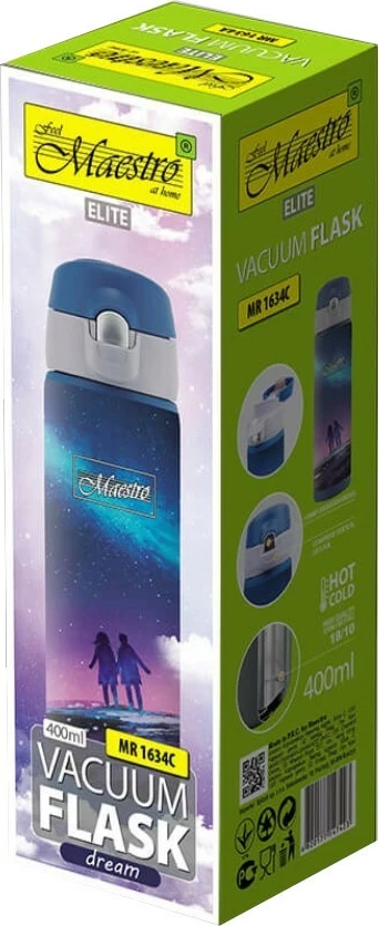 Gotë termike Feel-Maestro MR-1634-C, 400 ml, shumëngjyrëshe dekorative