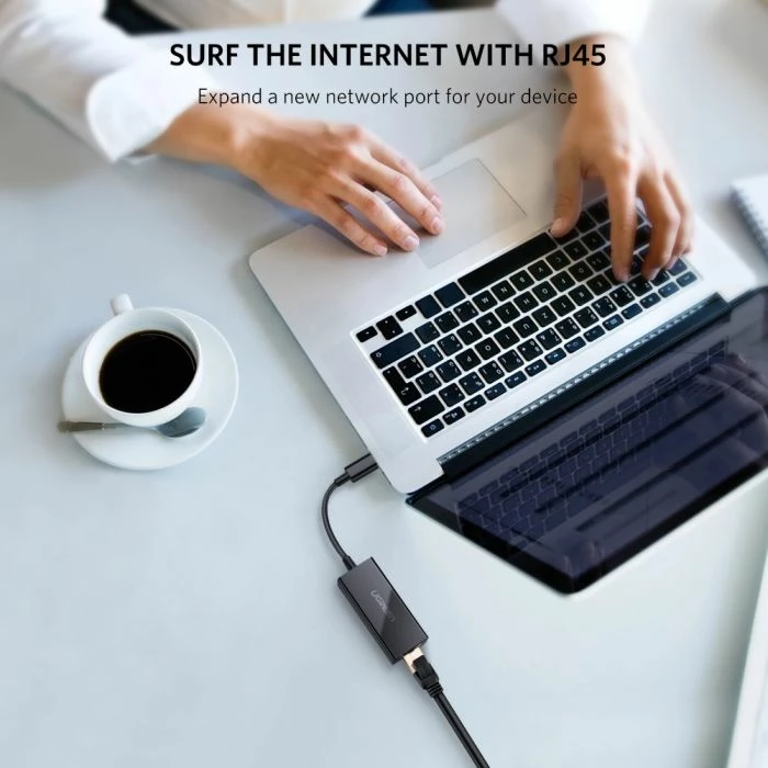 adapter rrjeti USB-C Gigabit Ethernet UGREEN 50307 1000Mbps RJ45 i zi