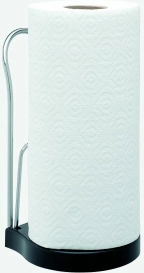 Mbajtëse rrotulle letre kuzhine Brabantia 493546, 15 x 22.3 x 12.3 cm, e zezë