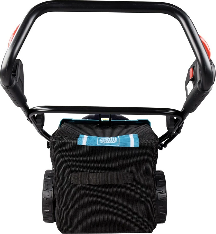 Kositës bari Makita DLM480Z, me bateri 18V 6Ah, 48cm, ngjyrë e zezë/turkuaz