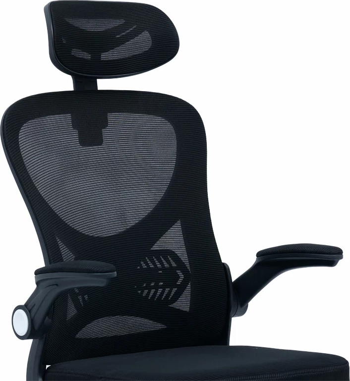 Karrige për zyre Anthony, e zezë