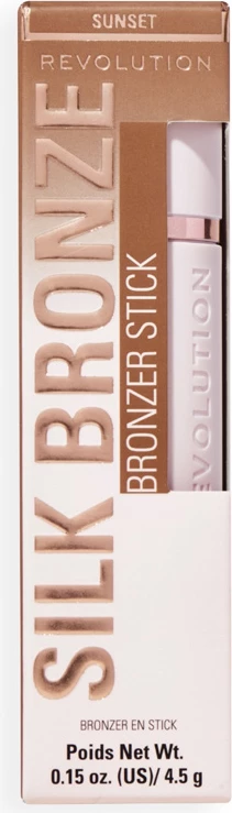 Revolution - Bronzer Stick Skin Silk - Medium Sunset